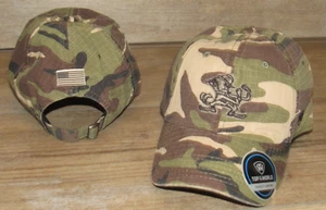 Gorra Notre Dame Fighting Irish TOW verde camuflaje algodón con tirantes talla para hombre - Imagen 1 de 1