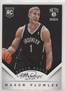 2013-14 Panini Prestige Silver Bonus Shots Mason Plumlee #182 Rookie RC