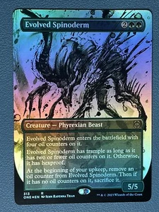 MTG Evolved Spinoderm (Showcase) Foil Phyrexia ONE NM - Picture 1 of 1