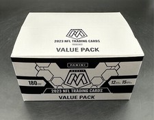 2023 PANINI MOSAIC FOOTBALL VALUE FAT PACK BOX - 12 SEALED CELLO PACKS NFL