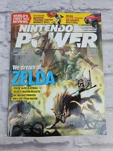 Nintendo Power #211 January 2007 We Dream Of ZELDA POSTER/Wii Stickers/Pokemon - Picture 1 of 11