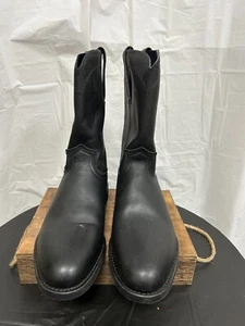 FRYE Roper Men Boots Black Size 10.5 - Picture 1 of 5