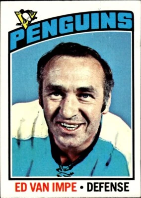 1976-77 Topps Ed Van Impe Pittsburgh Penguins #157 - Image 1 of 2