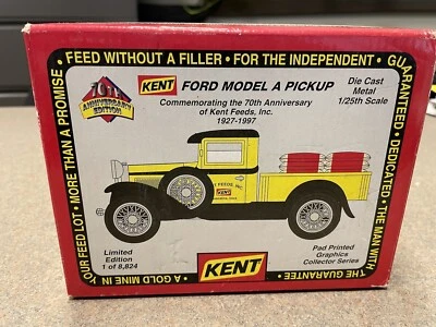 Kent Feeds Ford Model A Pickup 70th Anniversary Edition - NIB & TIN - Image 1 of 4
