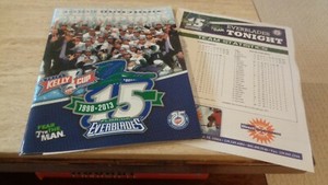 2012-13 Florida Everblades ECHL Hockey Program - Vol. 1 with Roster Insert  MT