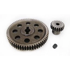 11184 & 11181 Differential Steel Metal Super Gear Main Gear 64T & Motor Gear ... - Picture 1 of 5