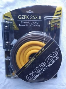 kit cavi Ground Zero Positivo 35mm GZPK 35X-II X amplificatore rca alimentazione - Foto 1 di 1