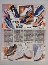 1980s Puma Trainers Sneakers 1 Page Catalog Magazine Print Ads OTTO