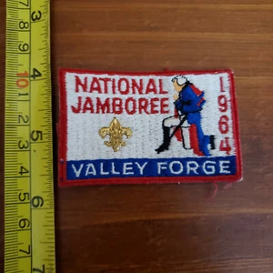 Vintage 1964 B.S.A. National Jamboree Valley Forge Patch NOS Boy Scouts - Bild 1 von 2