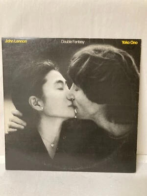 A 12" Vinyl LP 33 RPM - Double Fantasy by John Lennon & Yoko Ono on Geffen - Image 1 of 4
