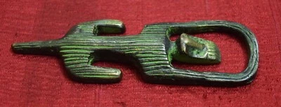 Cactus Shape Decorative Bottle Cap Opener Dog Design Brass Coldrinks Decor VR332 - Image 1 of 4