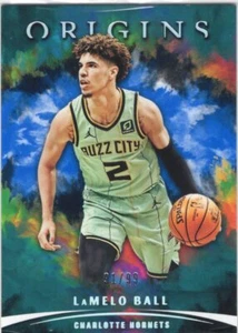 2021-22 Panini Origins #2 LaMelo Ball Blue #/99 - Bild 1 von 2