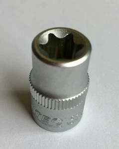 Steckschlüsseleinsatz Nuss Stecknuss Ratsche Torx 3/8" E12 Schlüsselweite V4049 - Bild 1 von 7