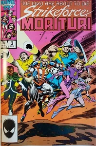Marvel 25th Anniversary Strikeforce Morituri Feb 1987 No. 3 Comic Book - Picture 1 of 4