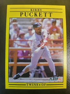 1991 Fleer Kirby Puckett Karte #623 - Bild 1 von 2