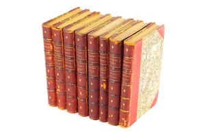 1883 Charles Scribner's Son J.G. Holland 8 Book Set American Novels Poems RARE - Picture 1 of 23