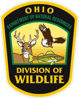 3M Ohio Dept. of Natural Resources Div. of Wildlife Vinyl Sticker DNR Game Warden