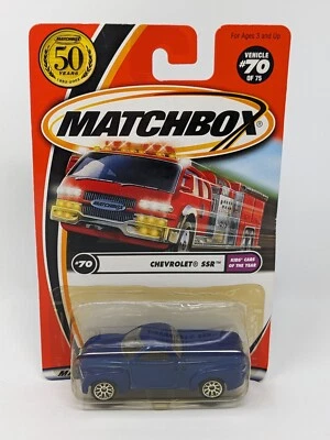 Matchbox 2001 Chevrolet SSR #70 Kids Cars of the Year 50th Anniversary - Image 1 of 4