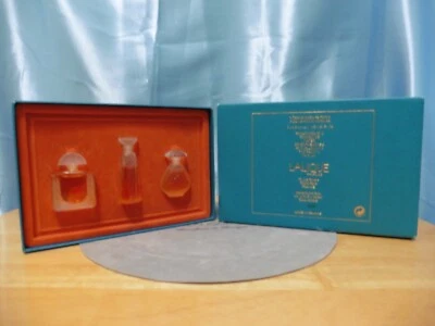 Nuevo Juego de 3 Perfumes MINIATURA Lalique Les Flacons The Ultimate Collection Francia Foto 1 de 4