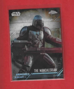 Star Wars Topps Mandalorian Chrome 2022 Armored & Ready The Mandalorian AR 9 - Bild 1 von 1