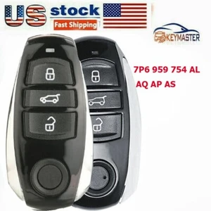2XRemote Key Fob for Volkswagen Touareg 2009 10 11 2012- 2014 315MHz PCF7953 - Picture 1 of 3