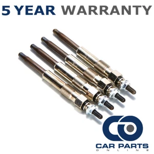 4x Diesel Heater Glow Plugs Fits Peugeot Partner (Mk1) 1.9 D Diesel (1996-2015) - Picture 1 of 2