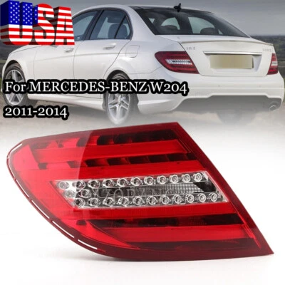 Luz trasera izquierda freno 2011 2012 2013 2014 para Mercedes-Benz W204 C250 C300 C350 Foto 1 de 4