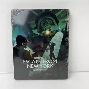 Escape From New York (Blu-ray Disc, 2017, 2-Disc Set) Steelbook New Sealed - Picture 1 of 2