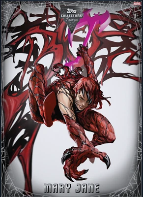 Mary Jane World of Webs Collector Reserve Epic Topps Marvel Collect Digital card - Image 1 of 4