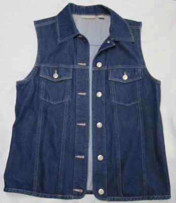 Nordstrom Blue Denim Vest Women's Size Small - Image 1 of 4