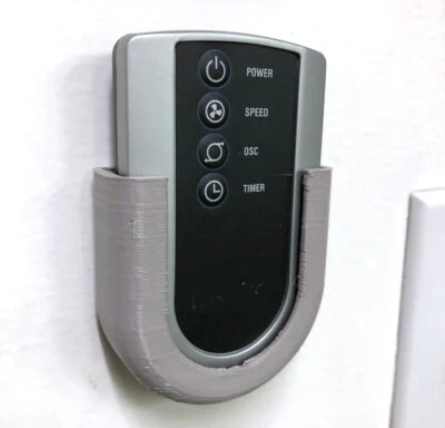 Mount Wall Holder for Lasko Fan Remote Control Mountable 3, 4, 5 Button - Image 1 of 4