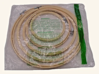 5 CROSS-STITCH OR EMBROIDERY HOOPS SET;  10.5", 9.25", 8" 6.5", 5.25".   NEW $20 - Image 1 of 2