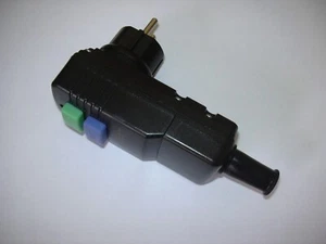 RCD-03D, PRCD Steckdosenstecker, Fehlerstrom, FI-Schalter, 30mA, 230V - Bild 1 von 5