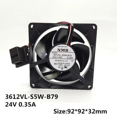 3612VL-S5W-B79 A90L-0001-0577 24V 0.35A 9cm 9232 original FANUC fan - Image 1 of 4