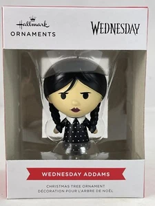 Hallmark WEDNESDAY ADDAMS Ornament Netflix Keepsake Christmas NEW Emo Goth - Picture 1 of 4