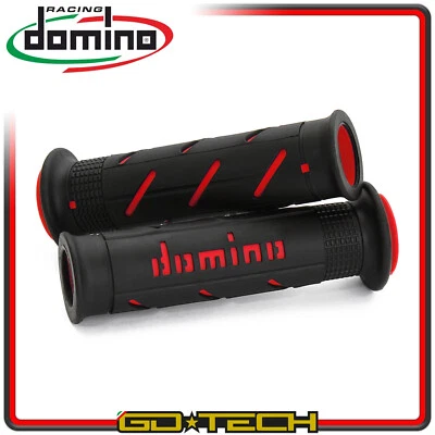 MANOPOLE DOMINO A250 MOTO SCOOTER STRADALI Nero Rosso ON ROAD RACING Forate