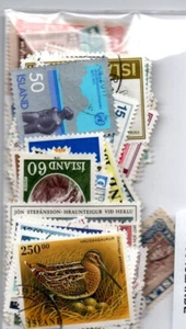 lot 100 timbres d Islande - Picture 1 of 1