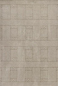 8' X 11' Beige Southwestern Indoor Outdoor Area Rug - Picture 1 of 5