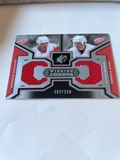 2005-06 Brendan Shanahan|Steve Yzerman SPx Winning Combos #WC-SY 85/350