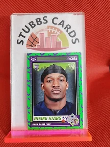 2024 Score-A-Treat #25 Javon Baker A-Treat - Rising Stars Green Bats - Picture 1 of 2