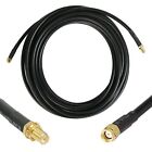 WIZACE 25 ft RP-SMA Male to Female S-LMR240 Extension Cable (50 25 