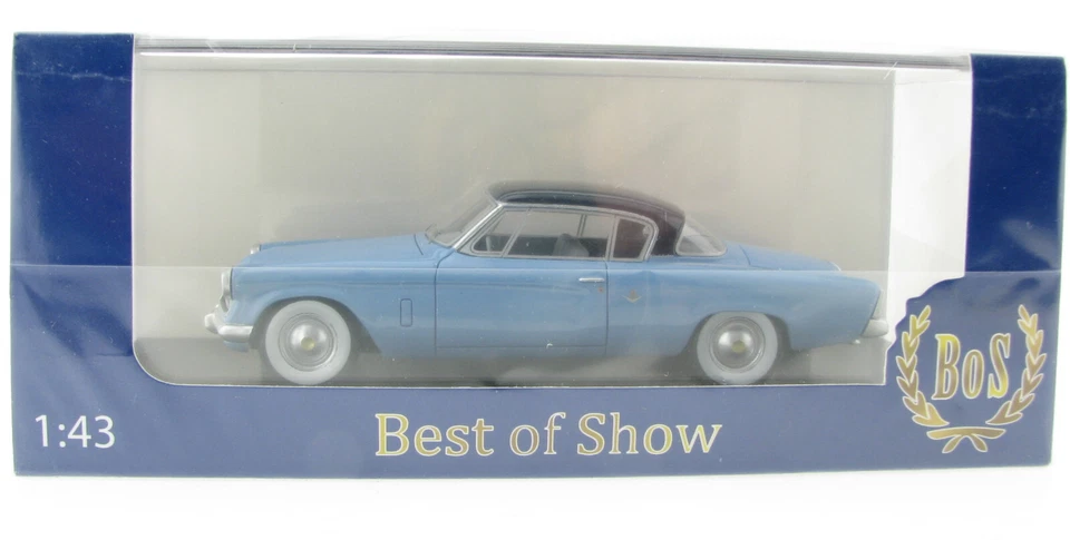 BOS Studebaker Commander Starliner - 1:43 Neu in OVP Modellauto Model Car World - Bild 1 von 2