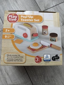 Set tostapane pop-up in legno - Foto 1 di 4