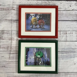 M & M 1997 Animation Art Limited Edition Lithograph Framed Art Lot of 2 - Picture 1 of 8