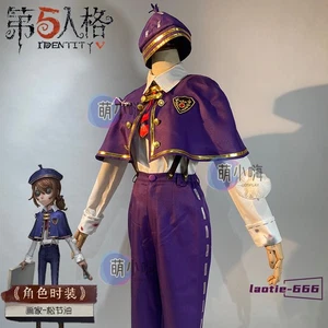 Identity V Painter Cosplay Costumes Edgar Valden Mens Women Dress Halloween Suit - Bild 1 von 14