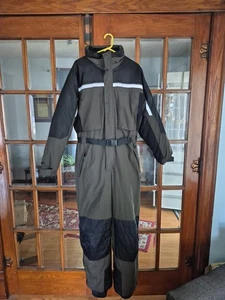 Cabelas Damen Oberbekleidung Einteiler grün/schwarz Schneemobil Schneeanzug Gr. Large Reg - Bild 1 von 19