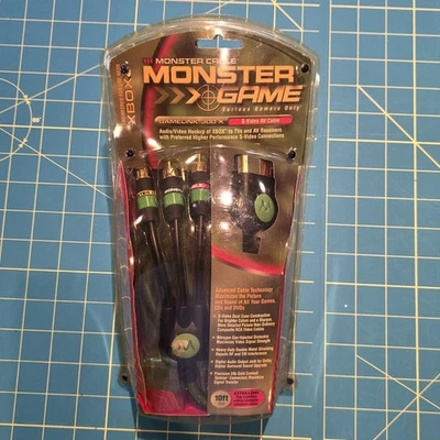 Monster Gamelink 300x AV Audio Video TV Hookup Cable 10 Foot for Xbox - Image 1 of 4