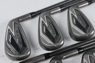 Cobra Darkspeed Irons / 7-PW+GW+SW / Regular Flex Cobra Ultralite 50 Shafts - Image 1 of 4