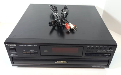 Panasonic SL-PD349 5 Disc CD Player Changer Rotary Carousel ~ No Remote ~ Tested - Image 1 of 4