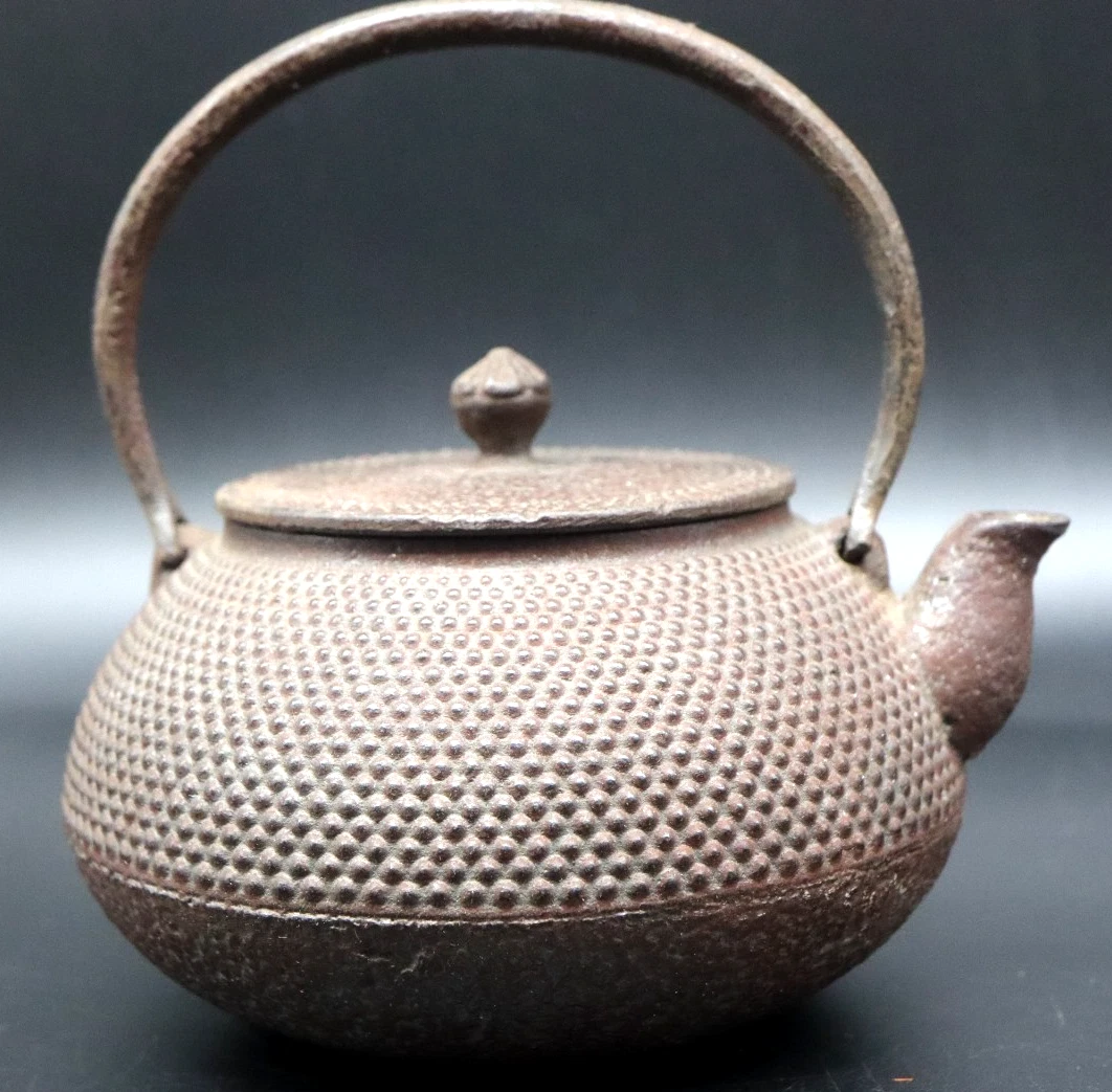 古董原始铁古董日本茶壶| eBay